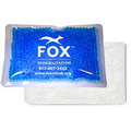 Blue Cloth-Backed, Gel Beads Cold/Hot Therapy Pack (6"x8")